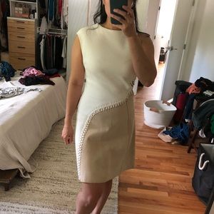 Phillip Lim Leather and Cotton dress